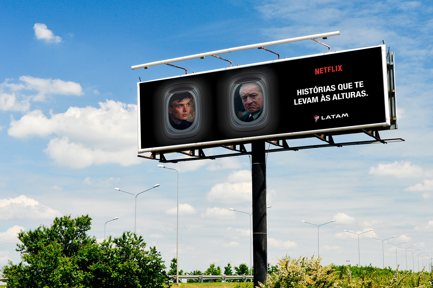campanha cobranding criação ideias latam marca Netflix publicidad