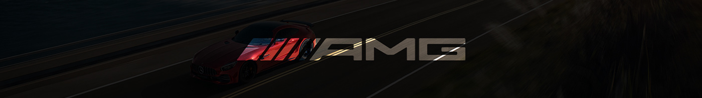 3D automotive   car CGI Digital Art  visualization mercedes Mercedes AMG Post Production retouch