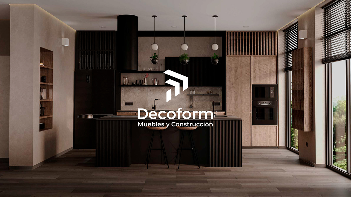 design Graphic Designer brand identity Logotype branding  Branding design furniture muebles madera wood