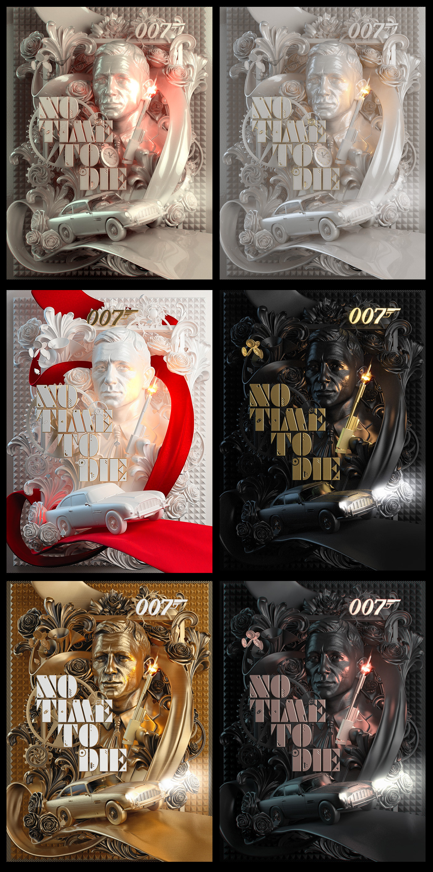 james bond posters Movies 3d Poster