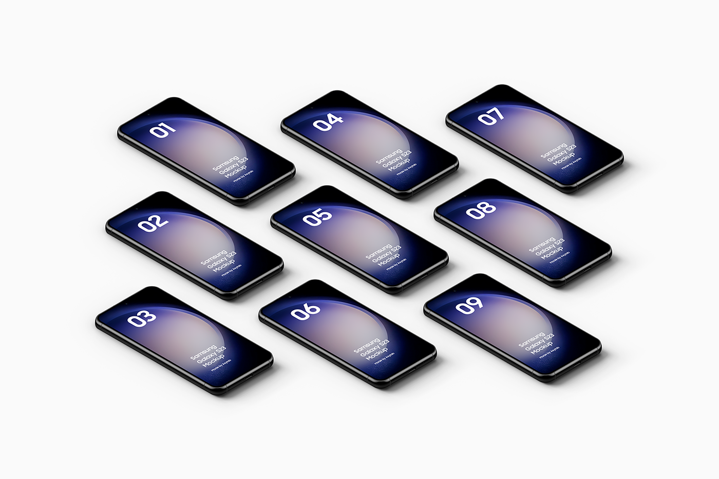android Device Mockup Galaxy S23 galaxy s23 mockup mobile mock up Mockup psd Samsung template