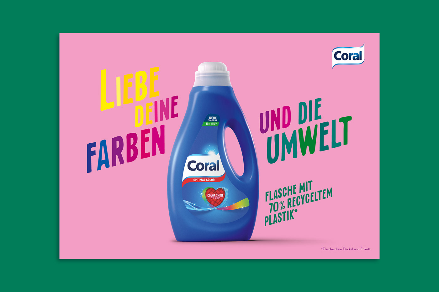 Advertising  campaign cleaning copywriting  coral detergent household laundry Sustainability Unilever