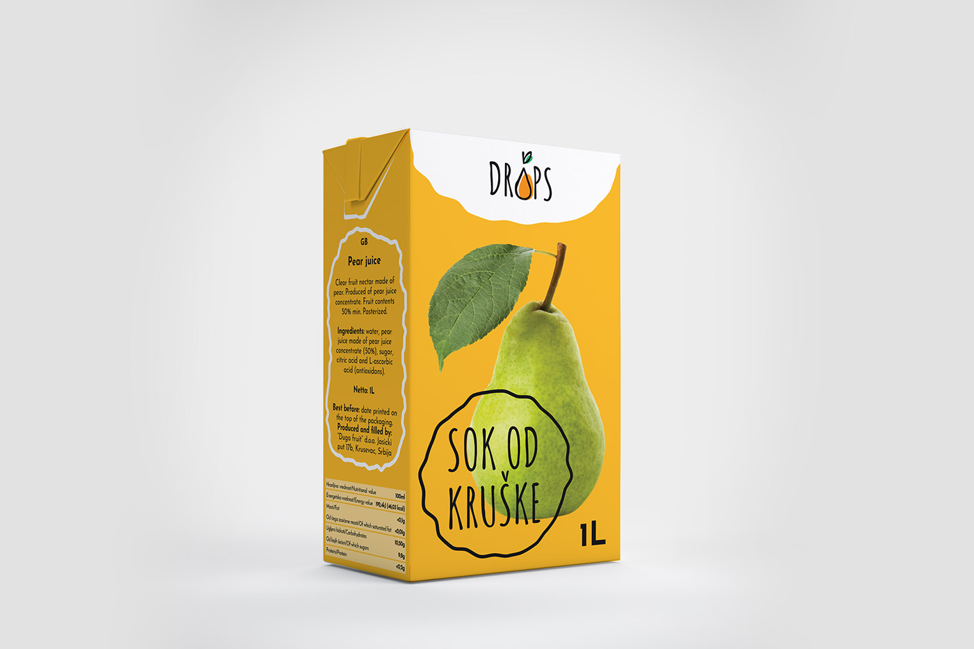packaging design Logo Design Fruit apple Pear peach juice Juice Packaging vector Digital Art 