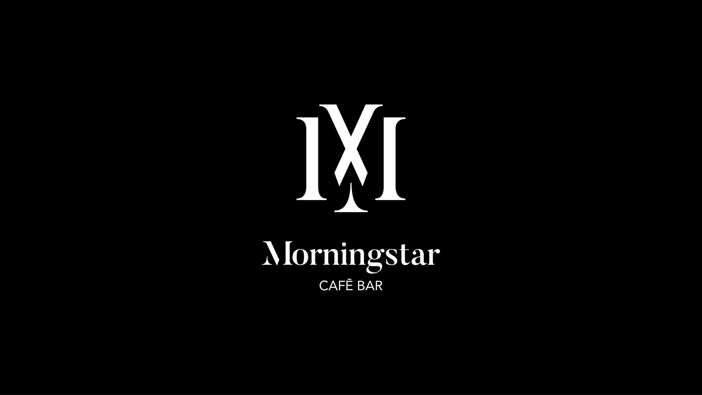 branding  graphic design  Morningstar hell darkness dark identity Coffee UI ux
