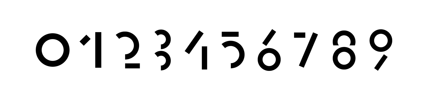 numbers minimal numbers logos minimal Minimalism minimalistic simplicity simple modern sophisticated