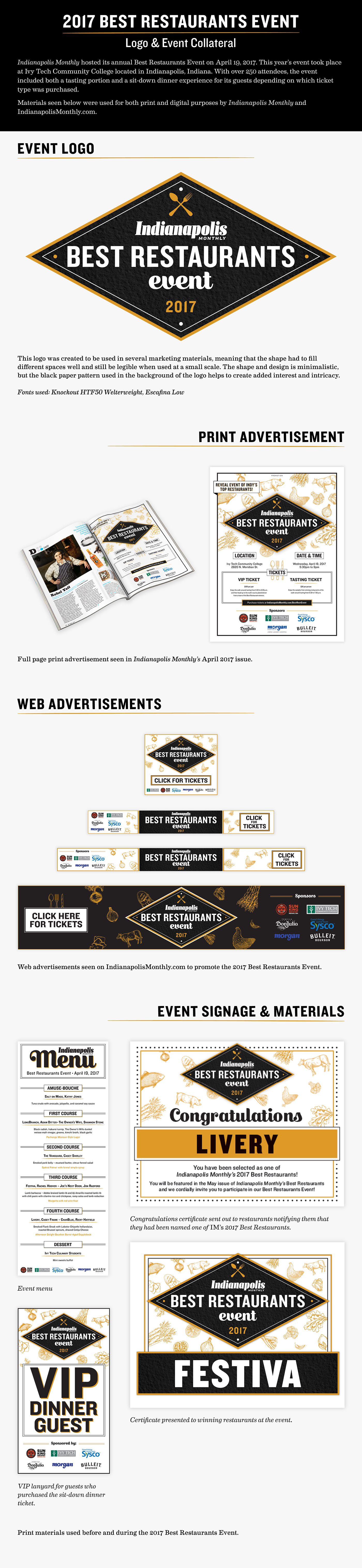 Logo Design event materials advertisement print digital Web