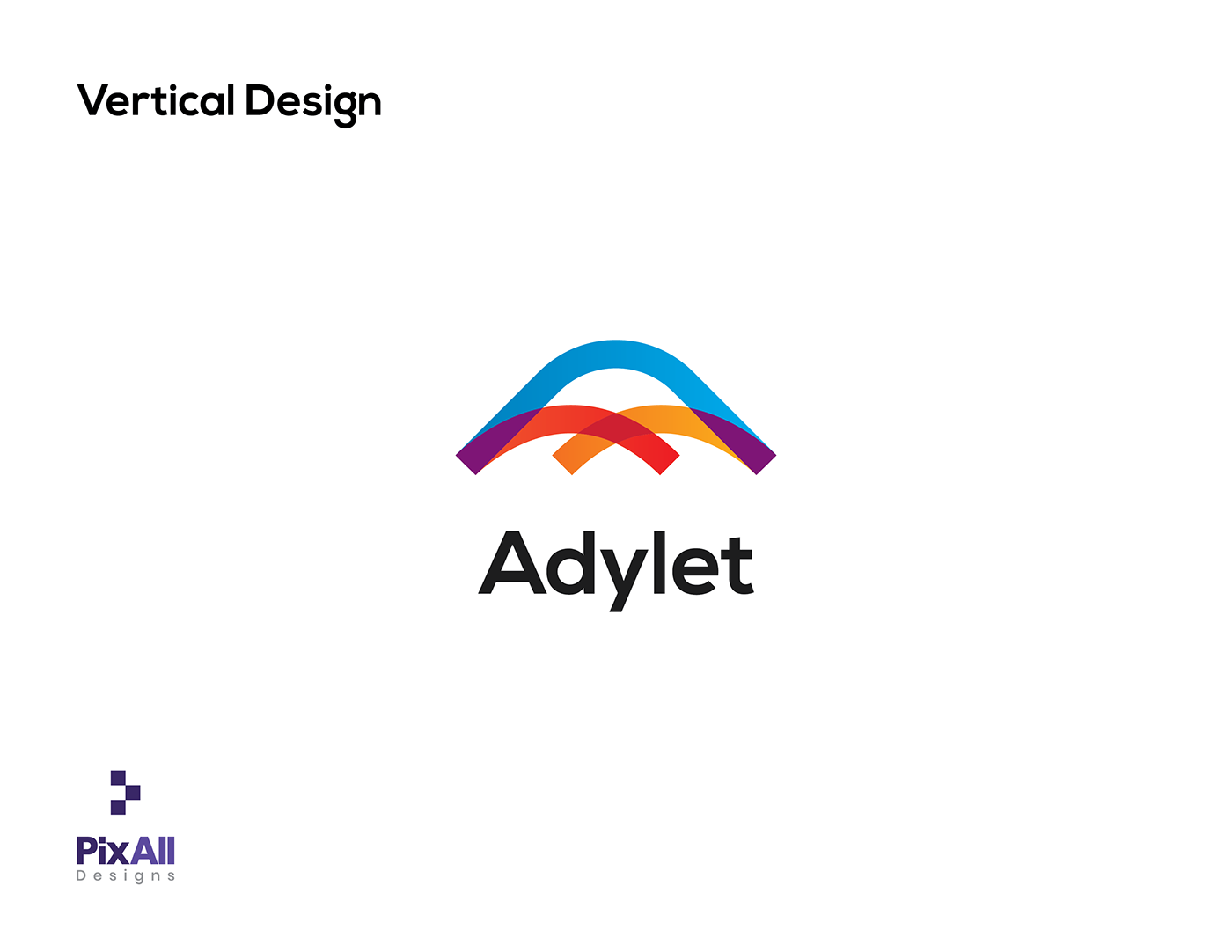 abstract logo Advertising  advertising logo brand identity branding  Colorful Logo logo Logo Design