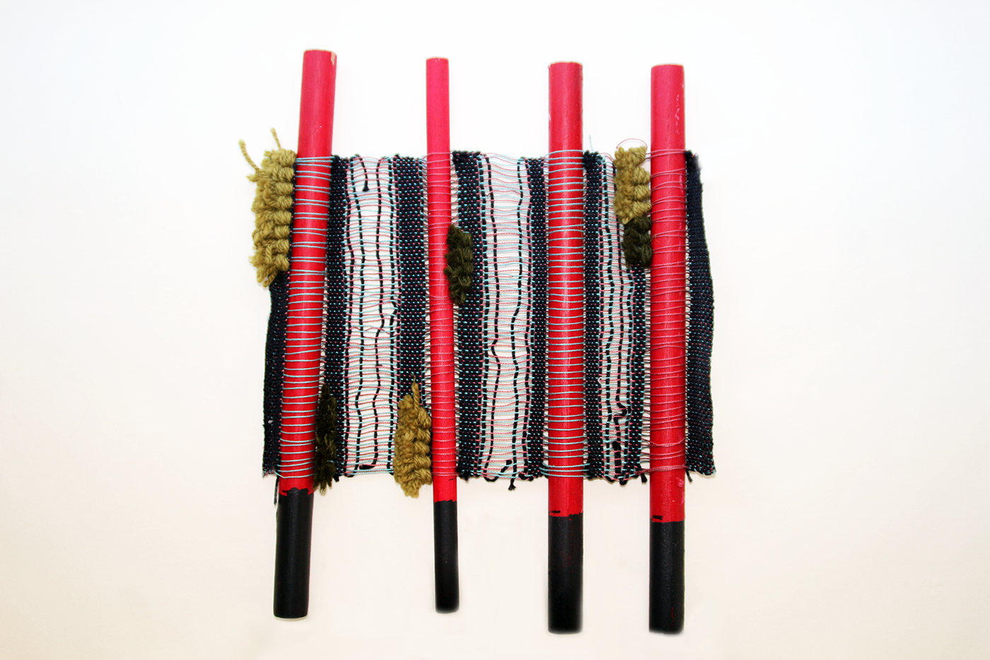 weaving samples sample Plain twill tapestry unconventional materials experiment Hand Loom