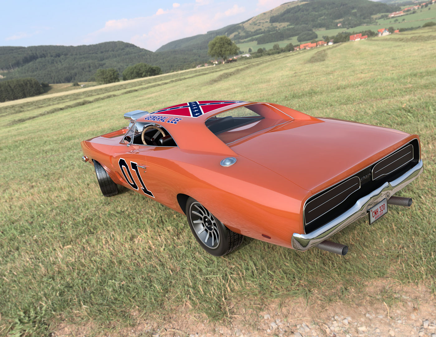 Fusion360 dodge charger