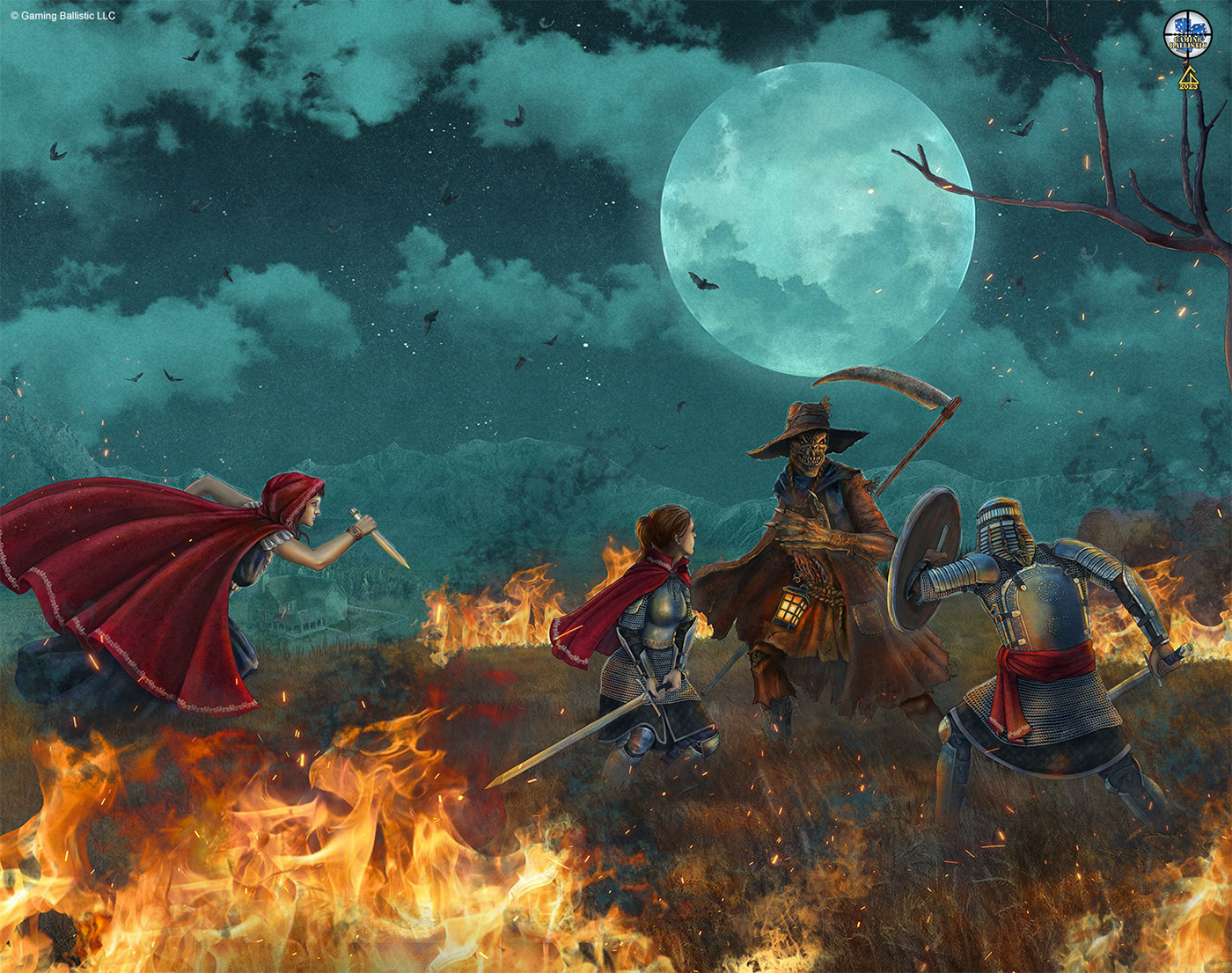 coverart fantasy fantasyart ILLUSTRATION  digitalpainting characterdesign conceptart TTRPG D&D Digital Art 