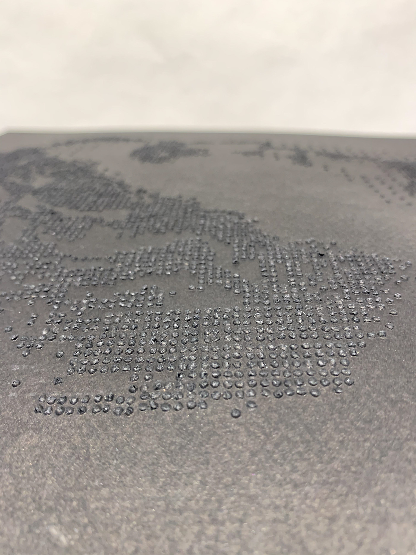 Braille texture Book Binding book design