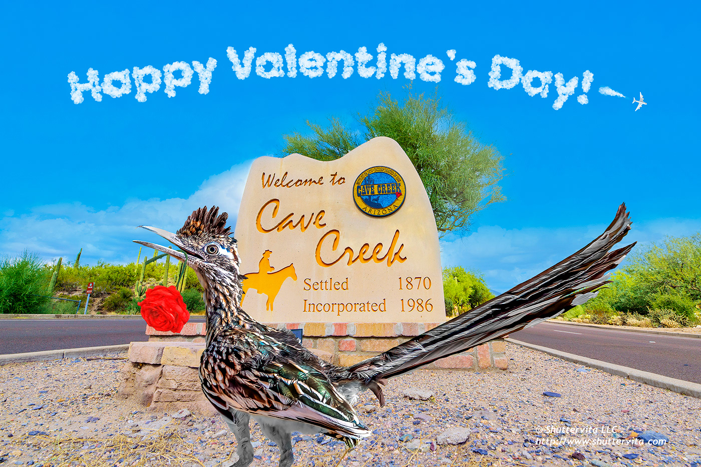 Happy Valentine's Day from Cave Creek Arizona!