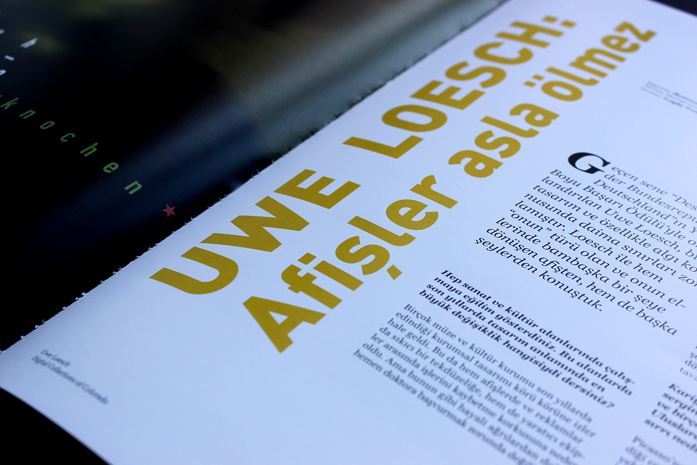 magazine design graphic design  typography   type matthew carter