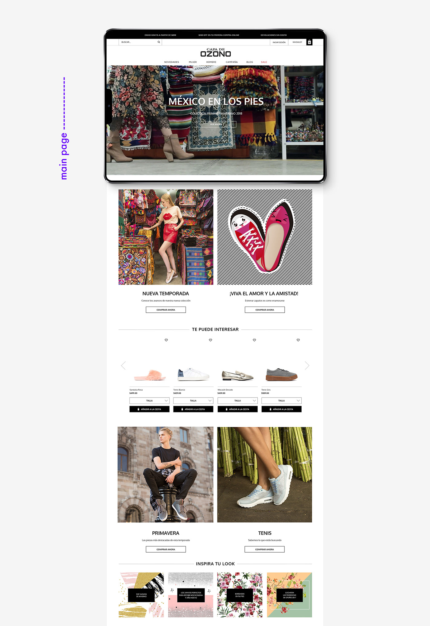 catalog Ecommerce fashion brand shoes UI/UX user experience user interface Web Design  ecommerce website online store