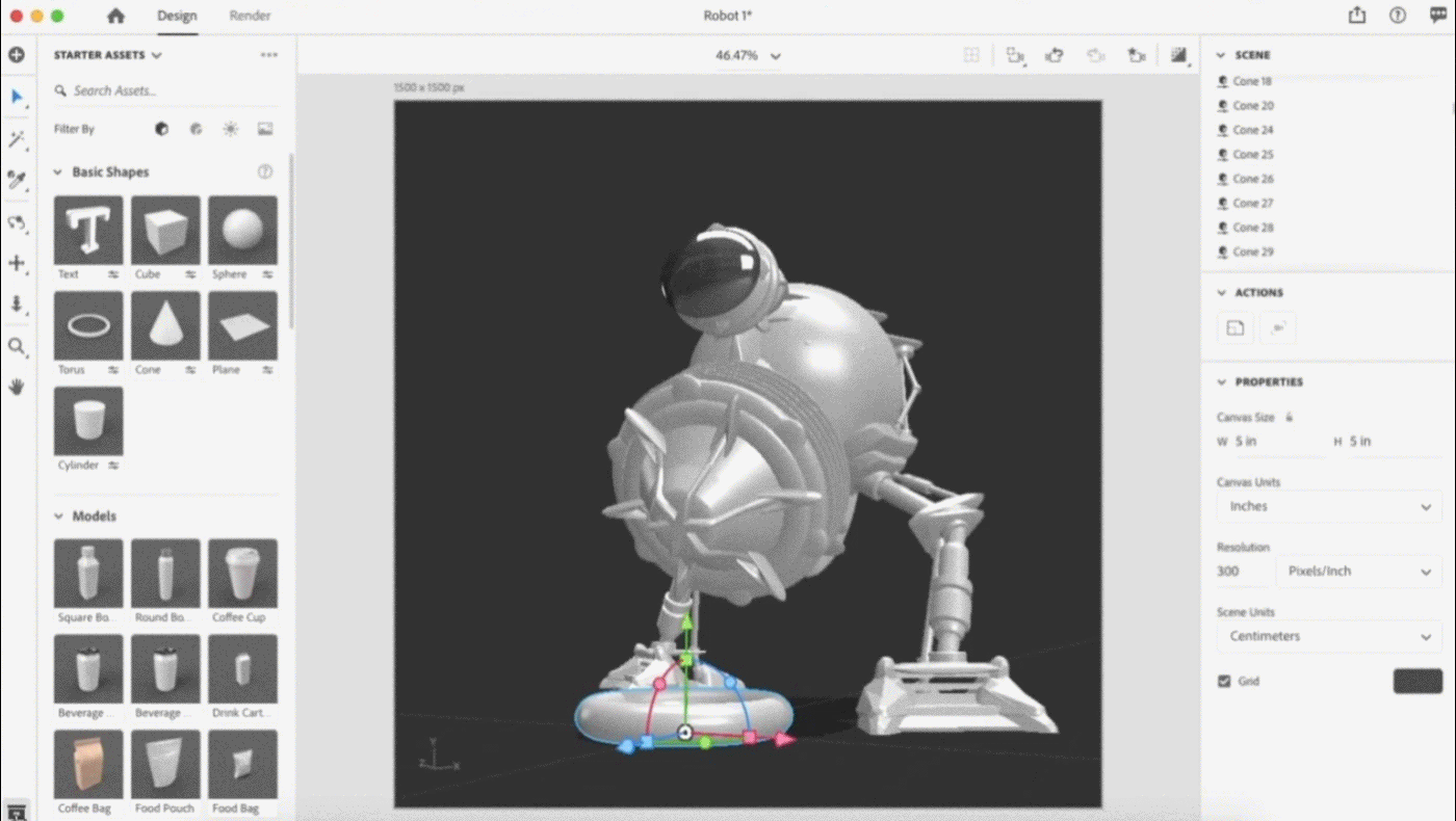 3D 3d art Adobe Dimension Competition concept art dn ILLUSTRATION  Keyframe Design photoshop scene design