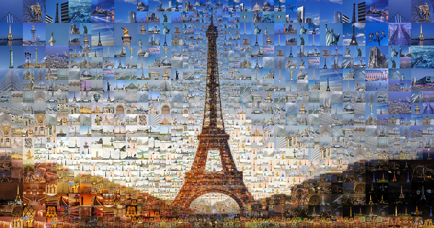 Airlines airports art print collectable Fine Arts  gallery photocollage photomosaic puzzles Travelling