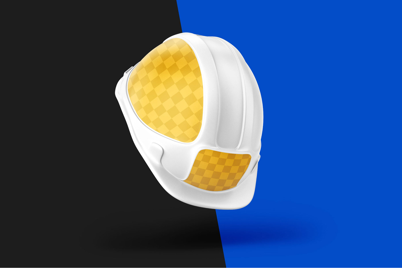 branding  construction hardhat hat industry logo Mockup photoshop premium free