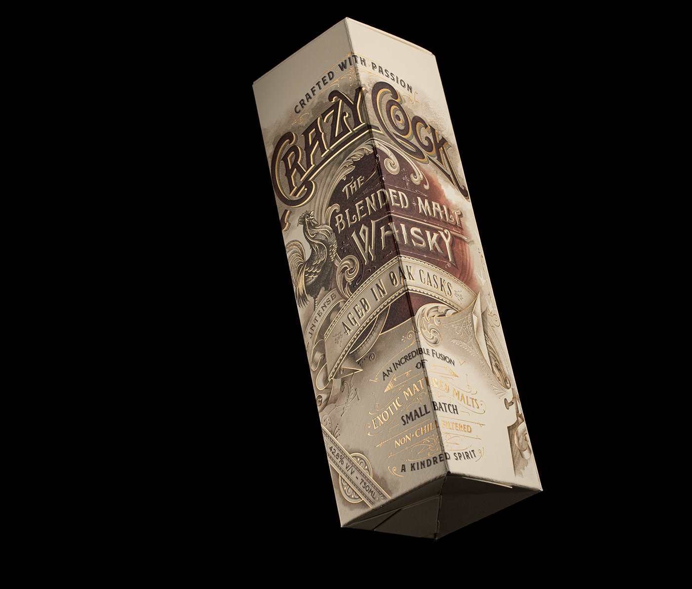 box gin Label ornament Packaging premium spirit Whiskey