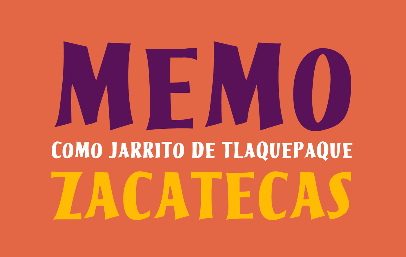 Typeface new Memín Pinguin Cuatacho funny
