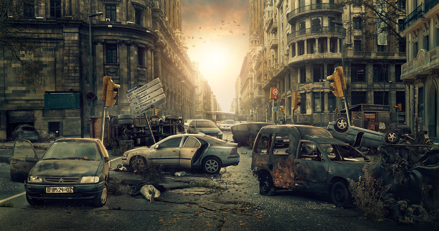 poster retouch movie poster key art Entertainment Netflix movie motion design teaser apocalypse
