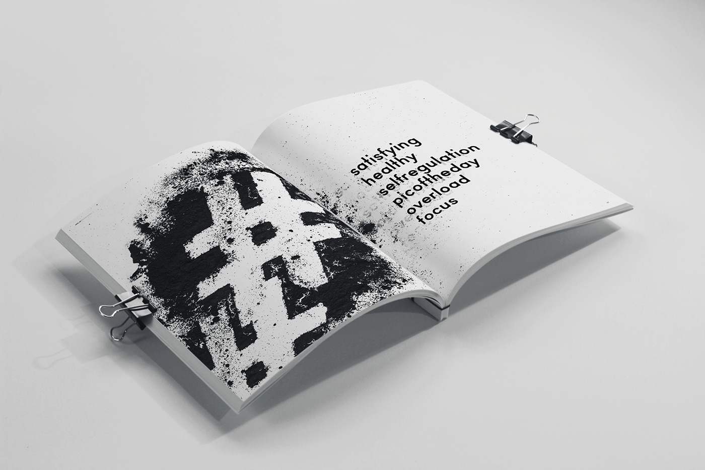 social media death of communication online diversion error 404 book Brand Design editorial identity magazine typography  