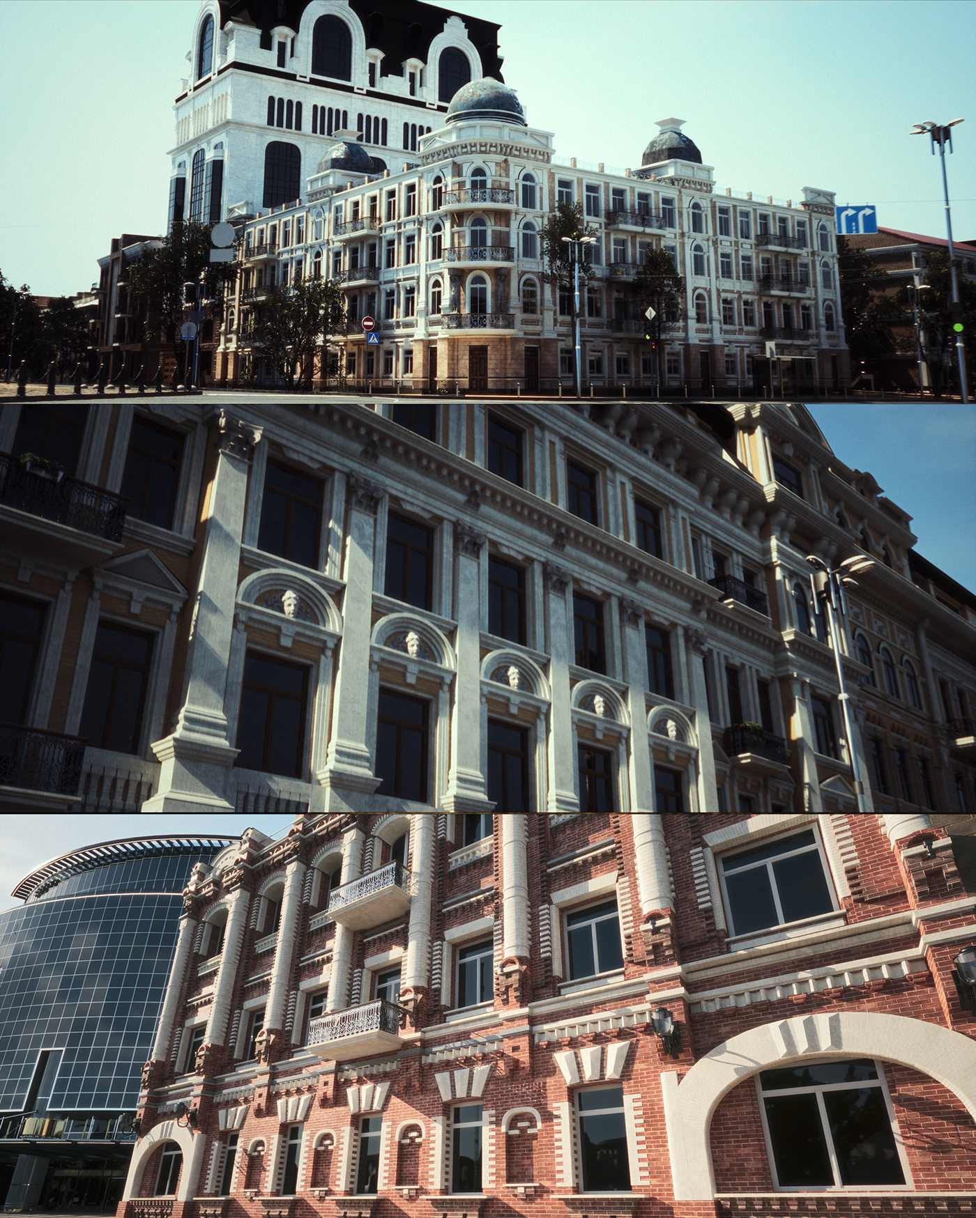 Unreal Engine 5 cinematic Kyiv 3ds max visualization architecture architecture animation 3D archviz exterior