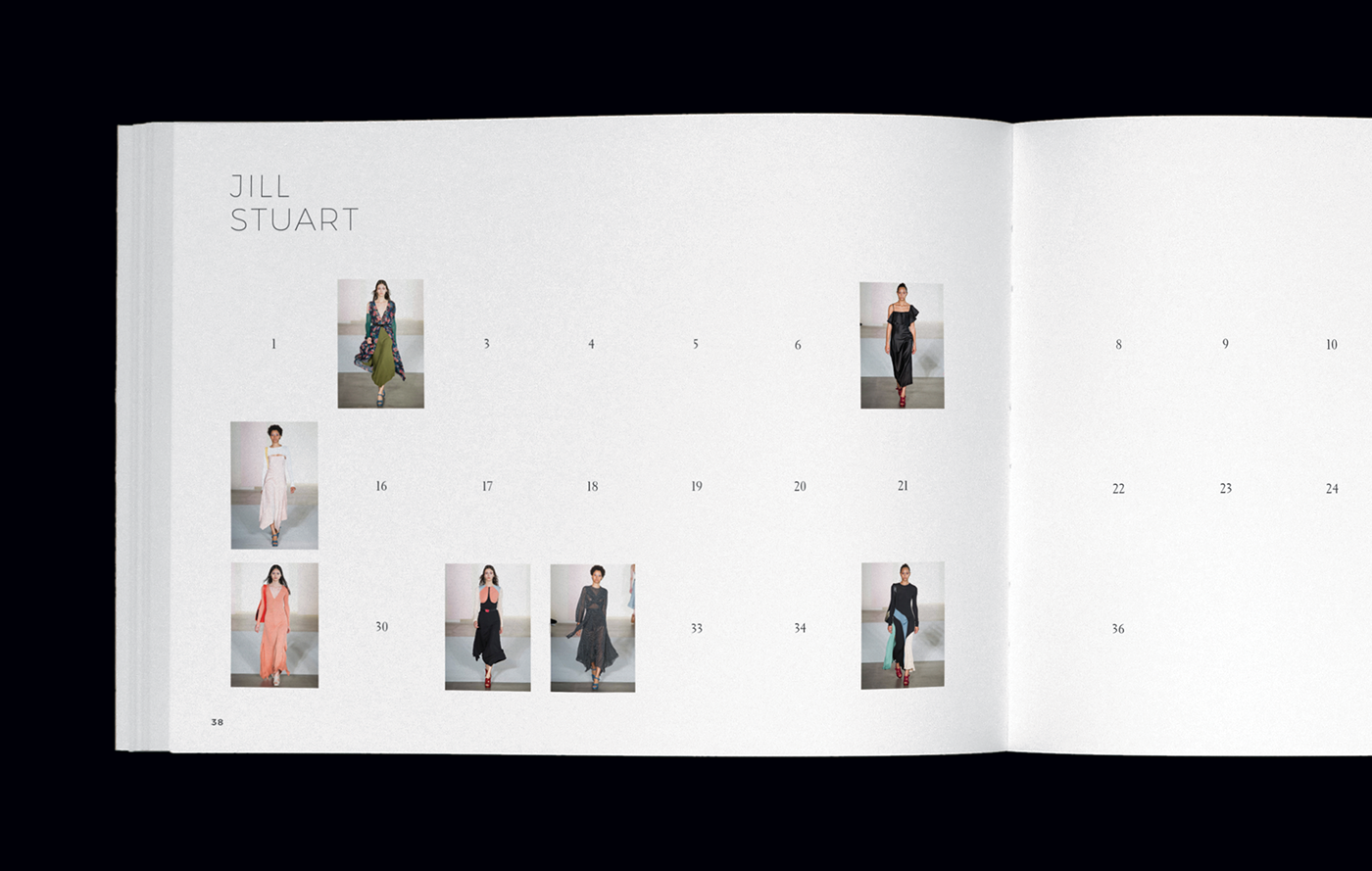 Fashion Industry models NYFW Electra montserrat Numerals clean minimal contrast erasure