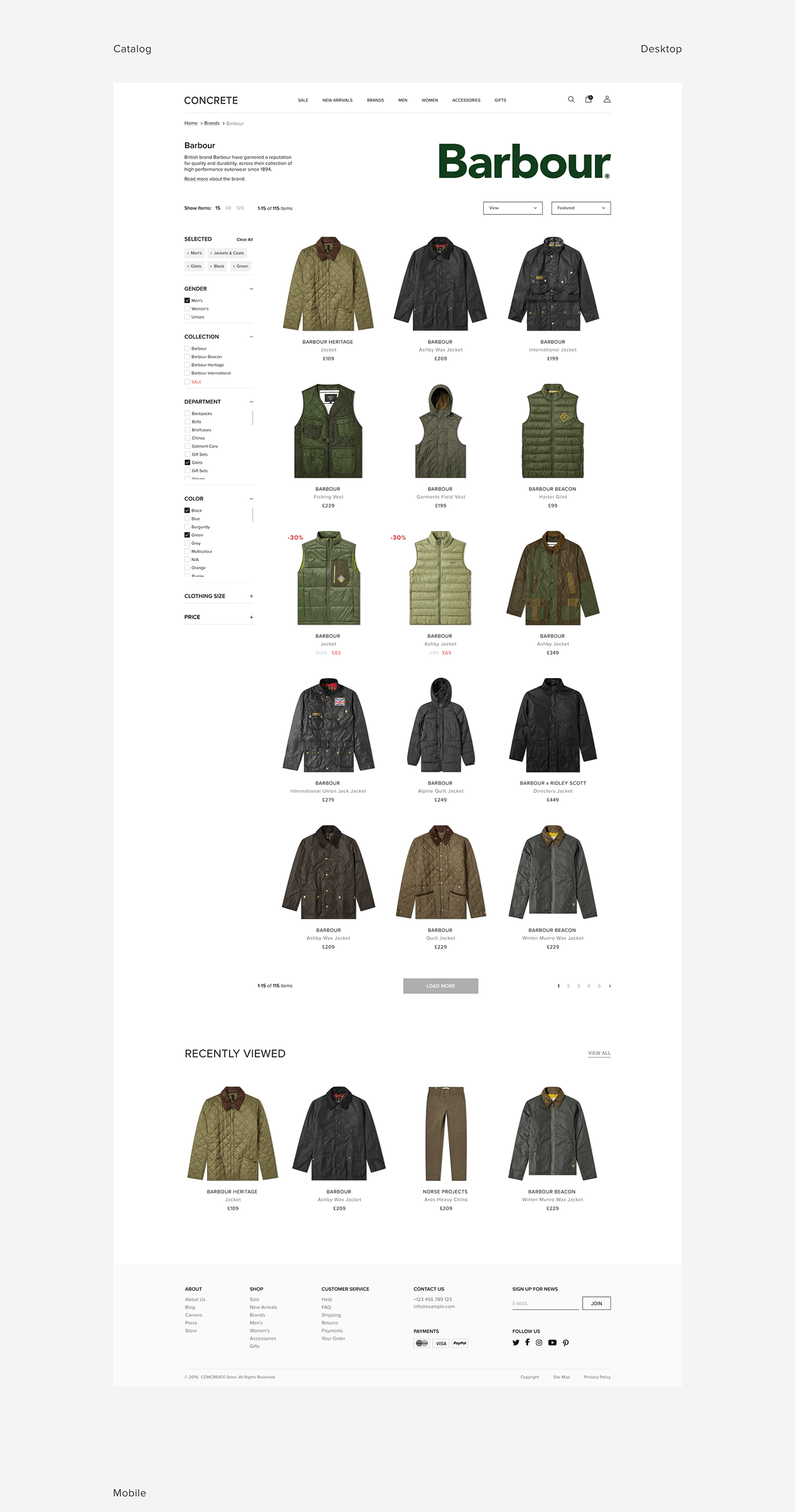 Adaptive branding  casual catalog clothing store interactive minimalistic online store интернет магазин Ecommerce