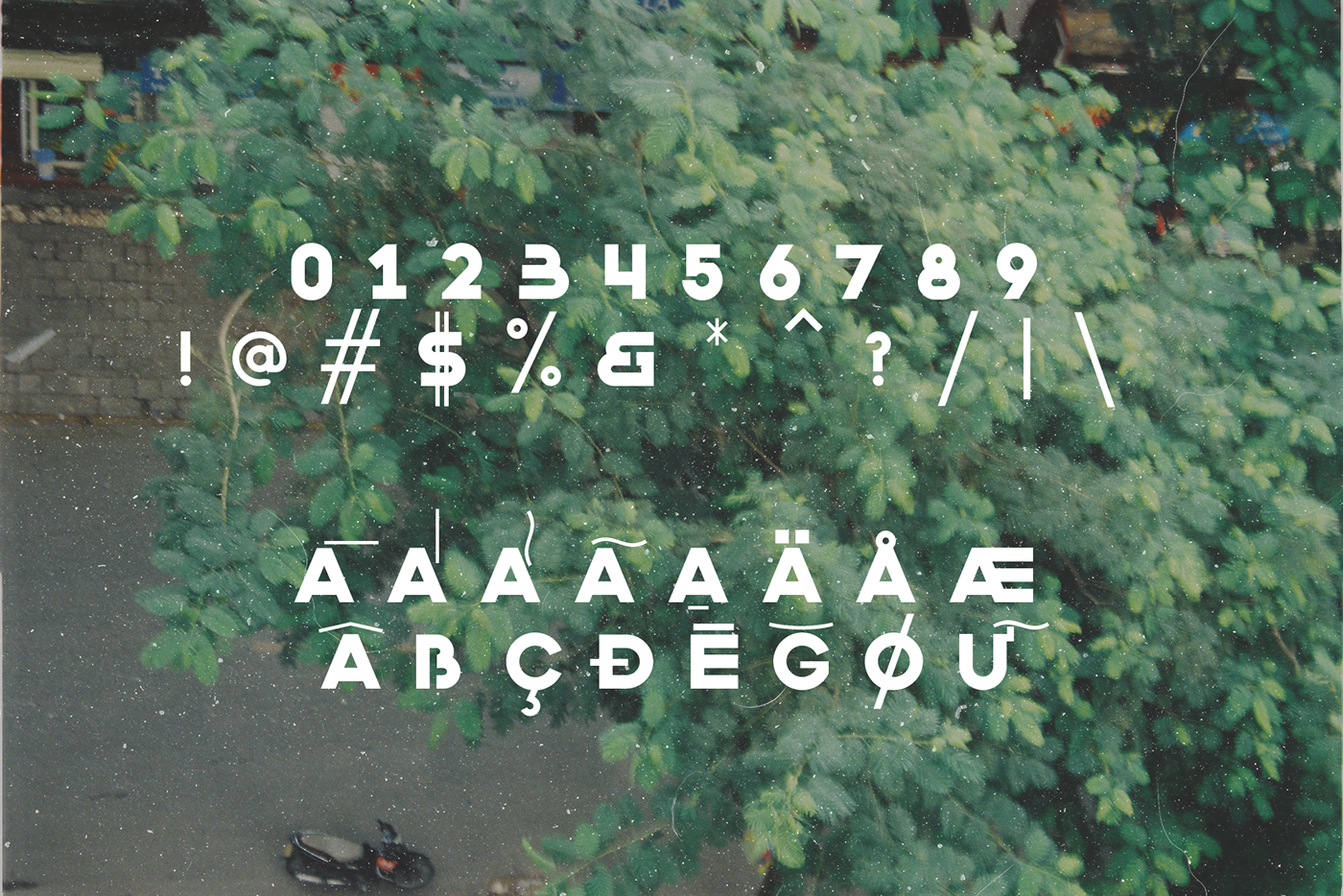 vietnam hanoi Free font saigon geometric sans serif