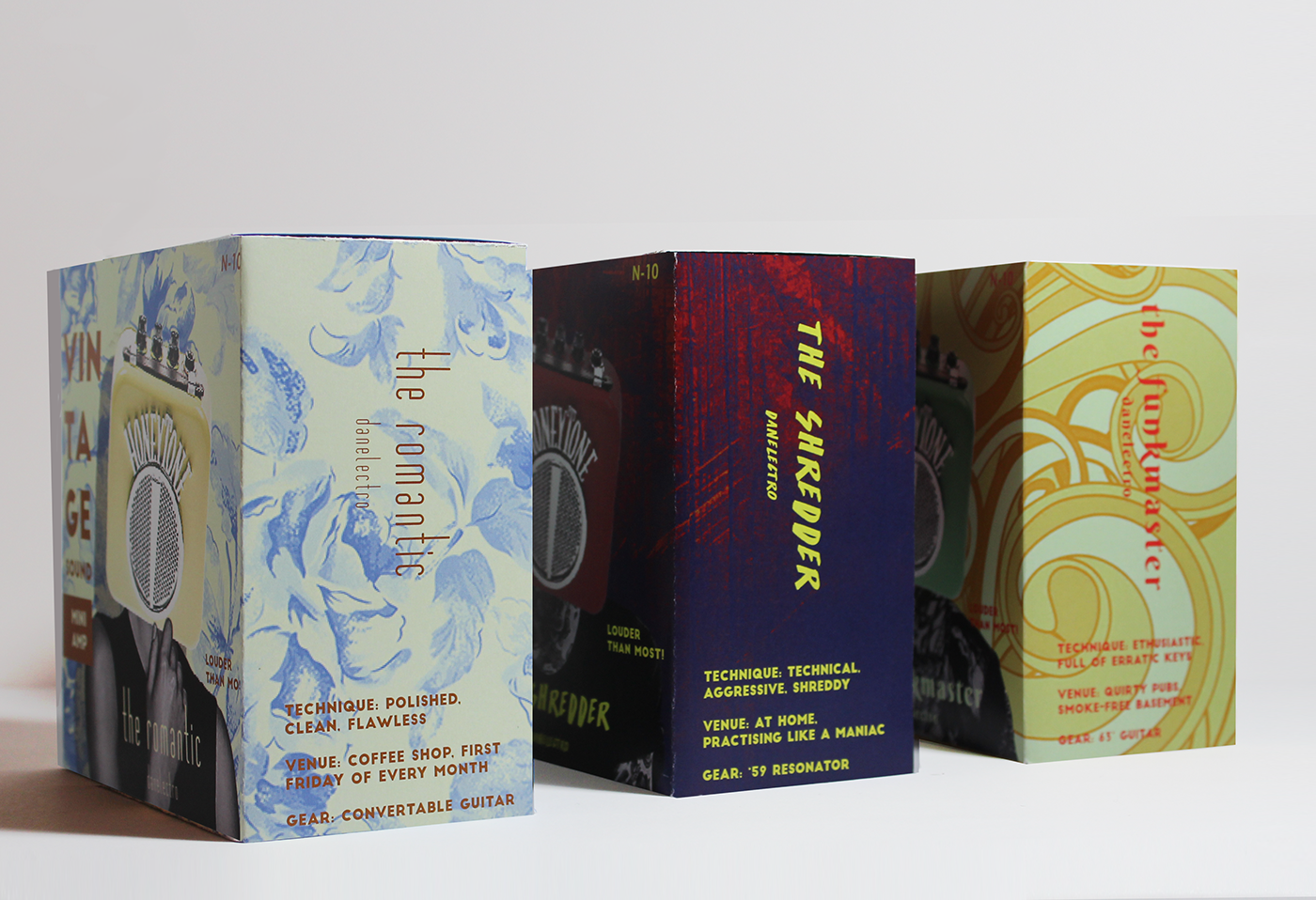 honeytone Music Packaging mini amp Vintage Packaging packaging series