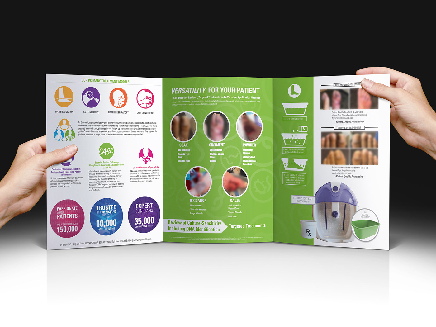 brochure folder Layout print pharmacy