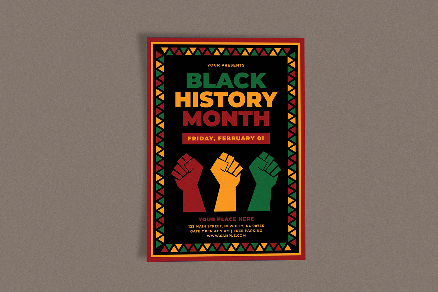 african american black black history month design flyer history month poster Social media post Socialmedia