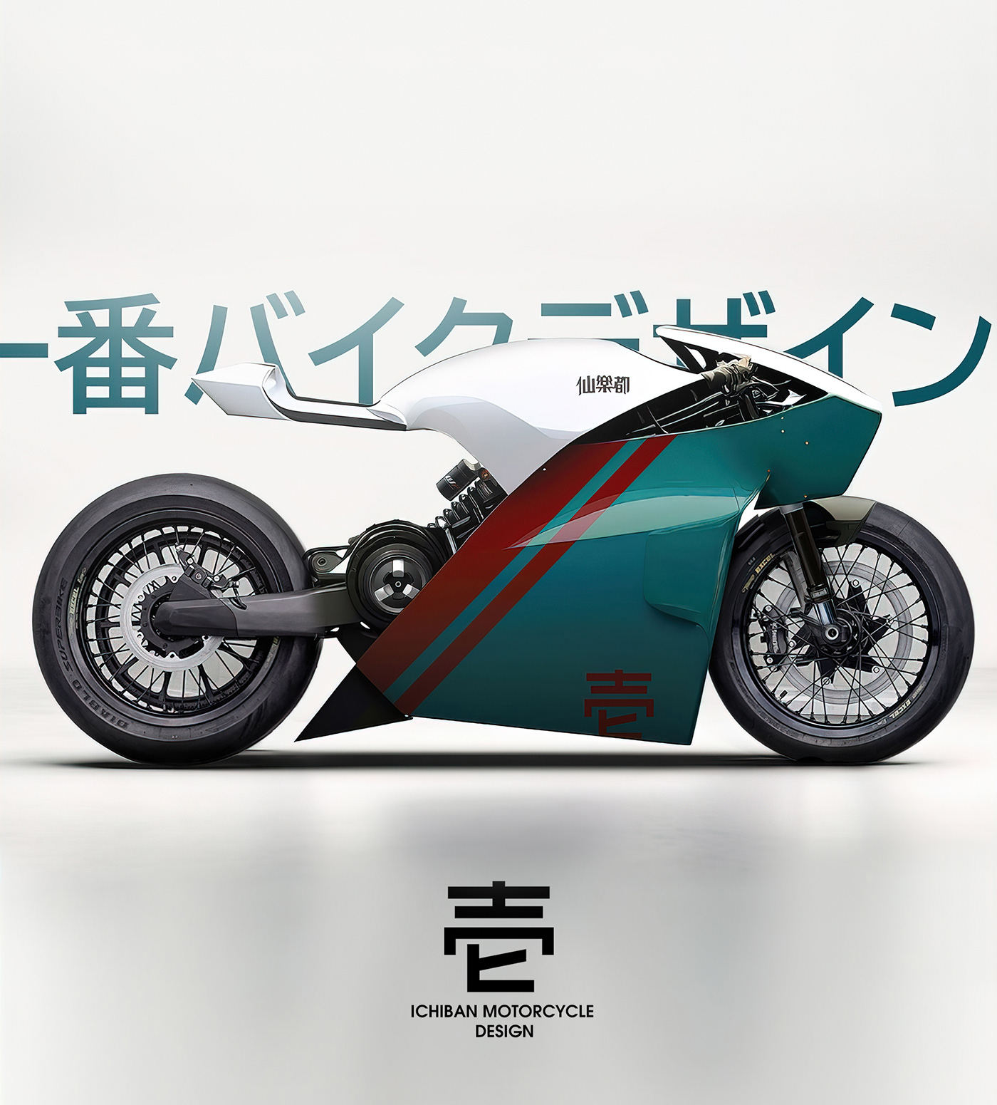 ichiban electric motorcycle motorcycle design bike design industrial design  industrial designer Motorcycle designer electric vehicle Ivan Zhurba Motorcycle inspiration