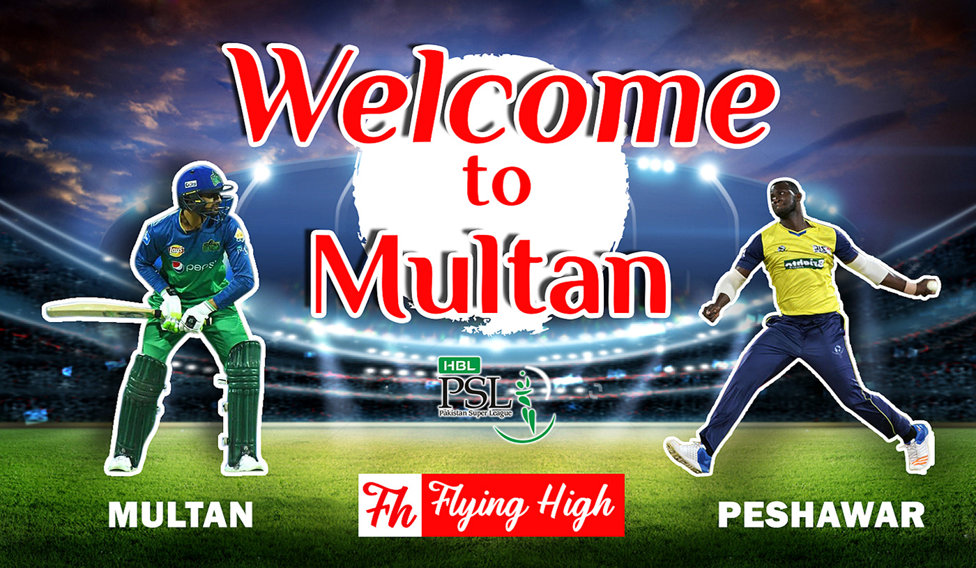 best dat design match Multan peshawar PSL sheraz Sultan welcome