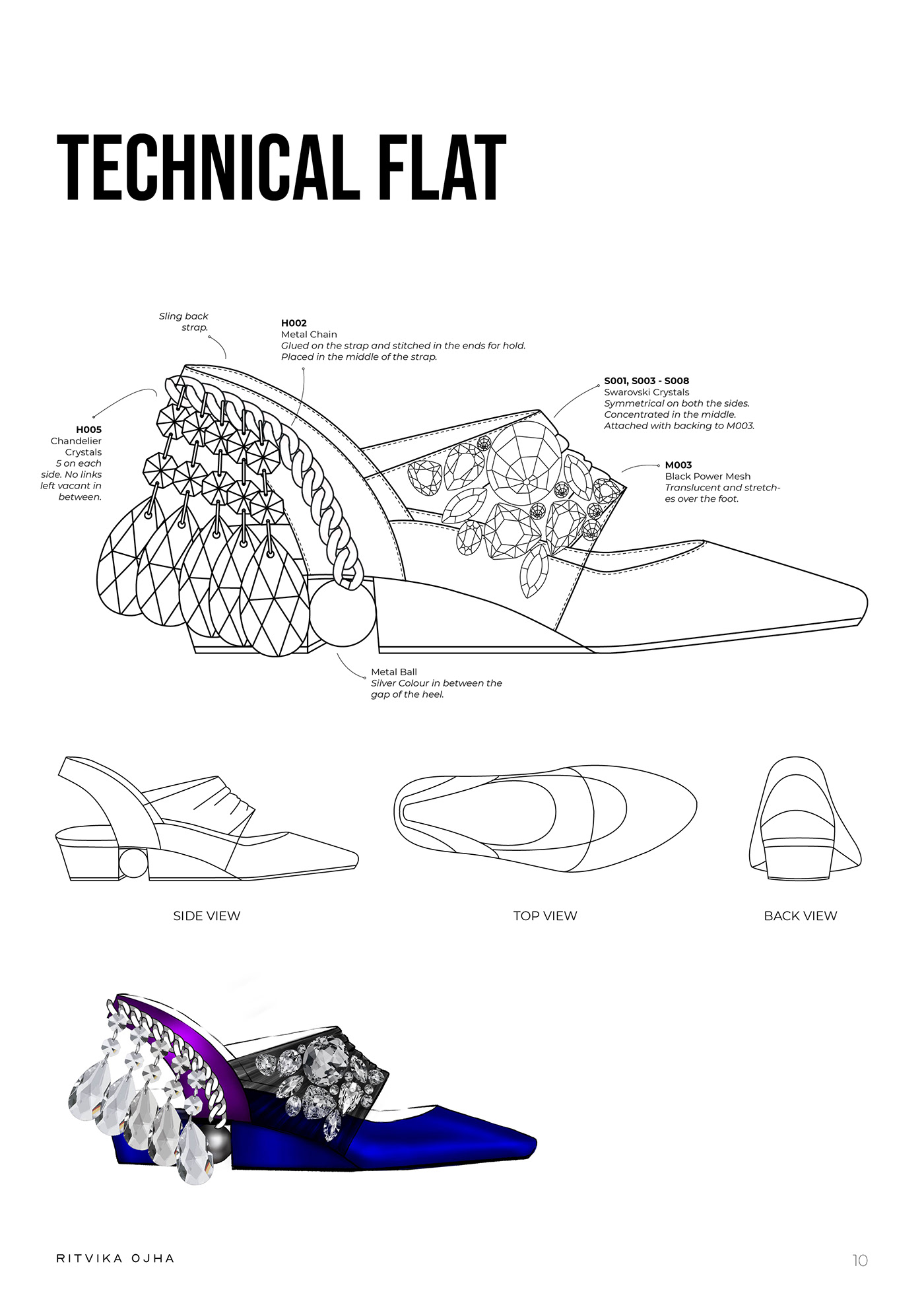 footwear design Fashion  portfolio