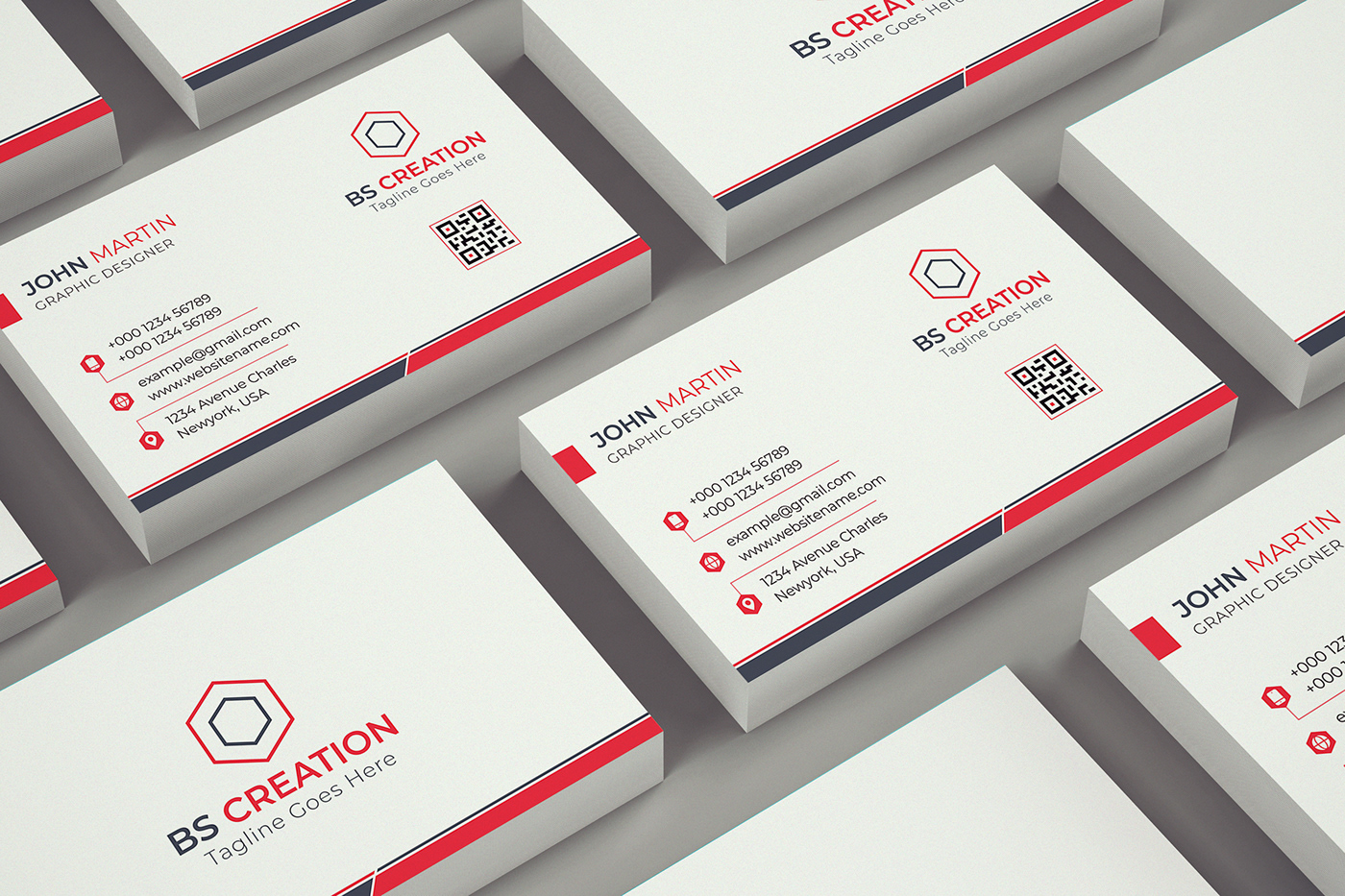 business card Business card design card clean company coporate corporate design visiting visual identity