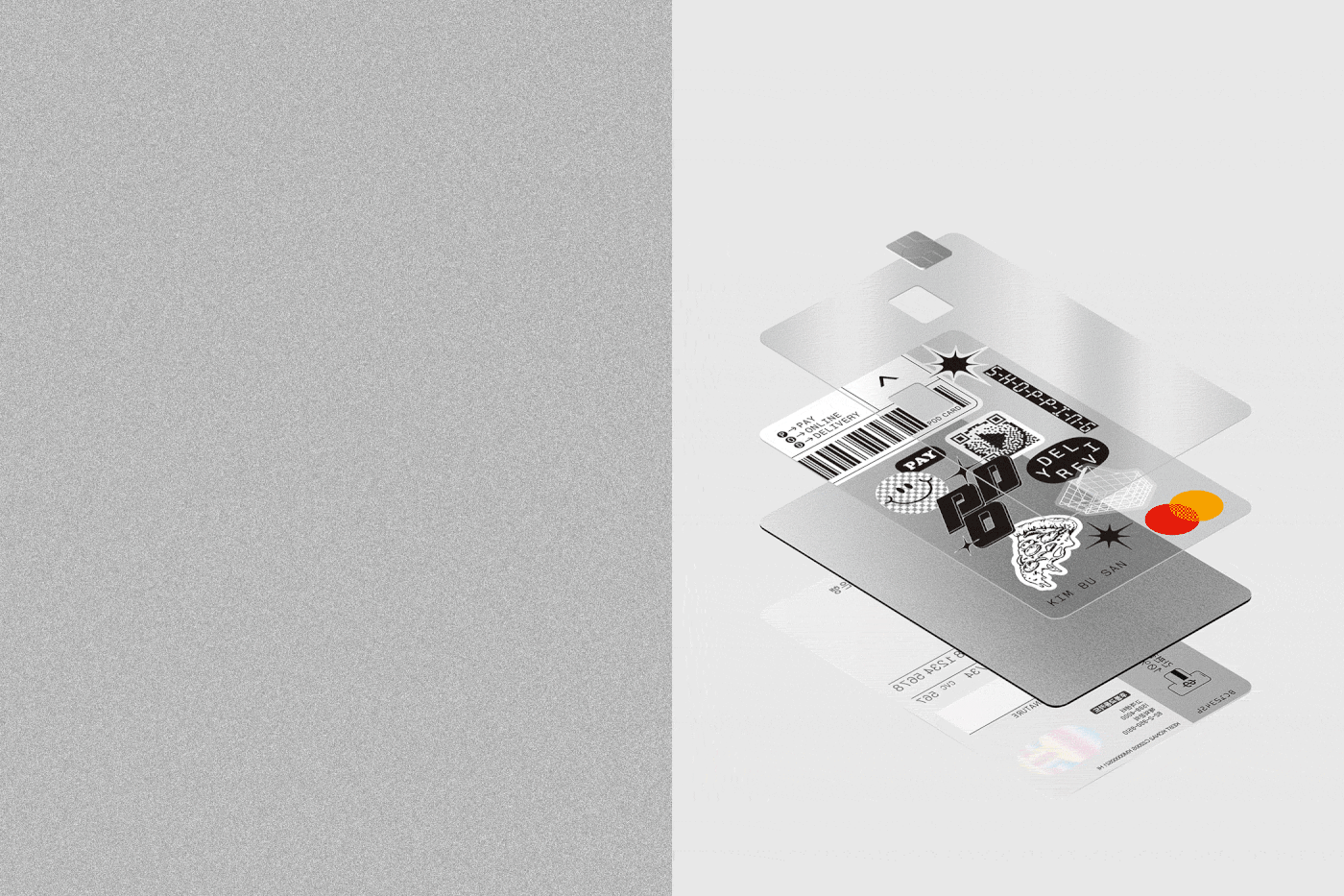 card design credit card brand identity