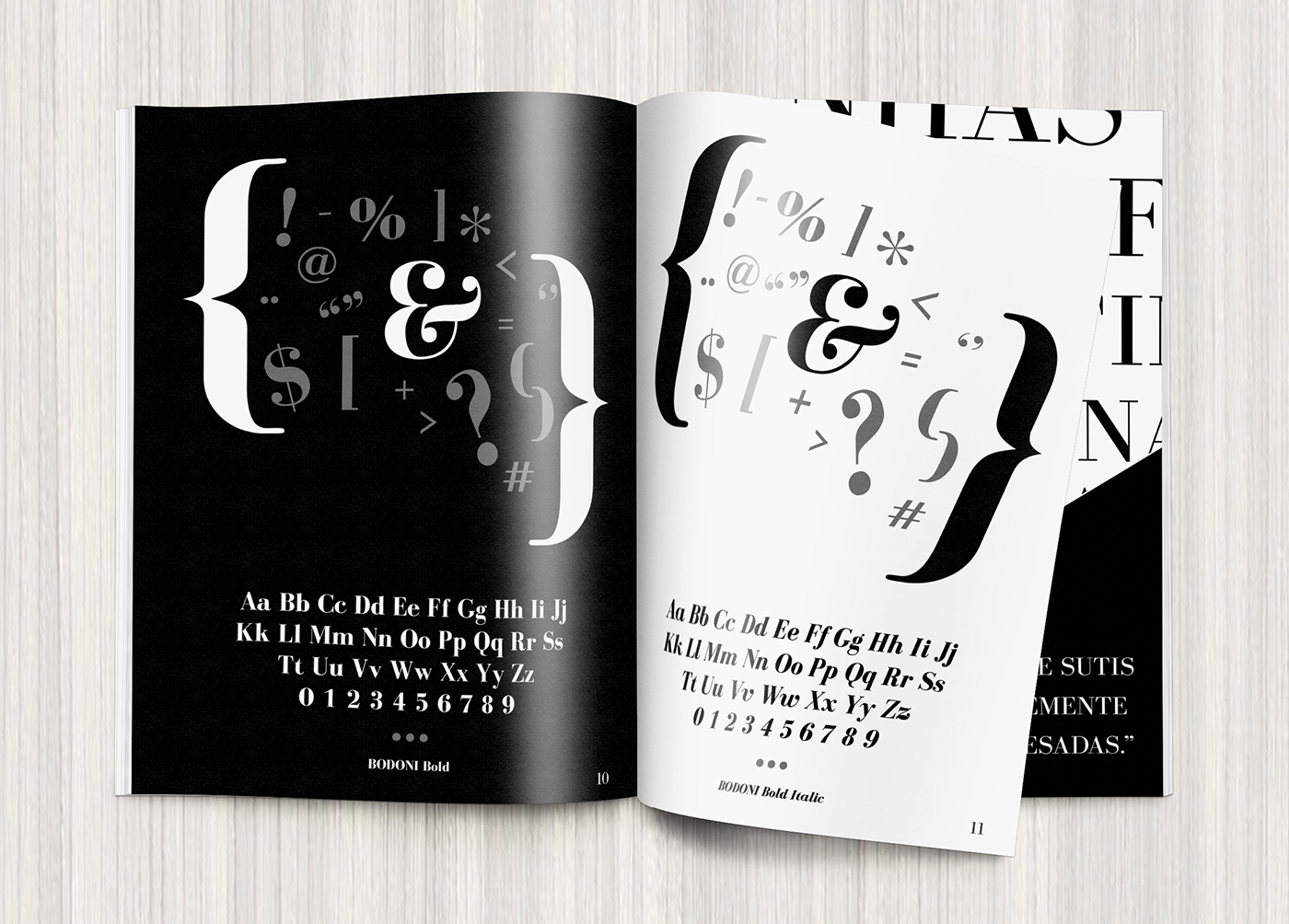 design revista magazine bodoni design gráfico impresso
