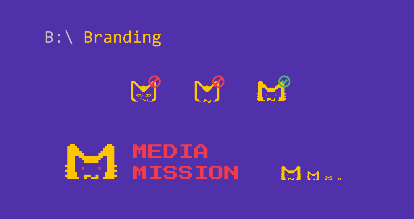 landing Web 8-bit msdos pixel game Developing console