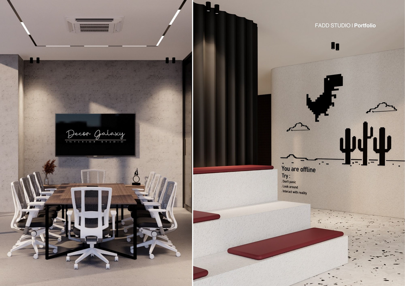 portfolio interior design  designer designs graphics architecture