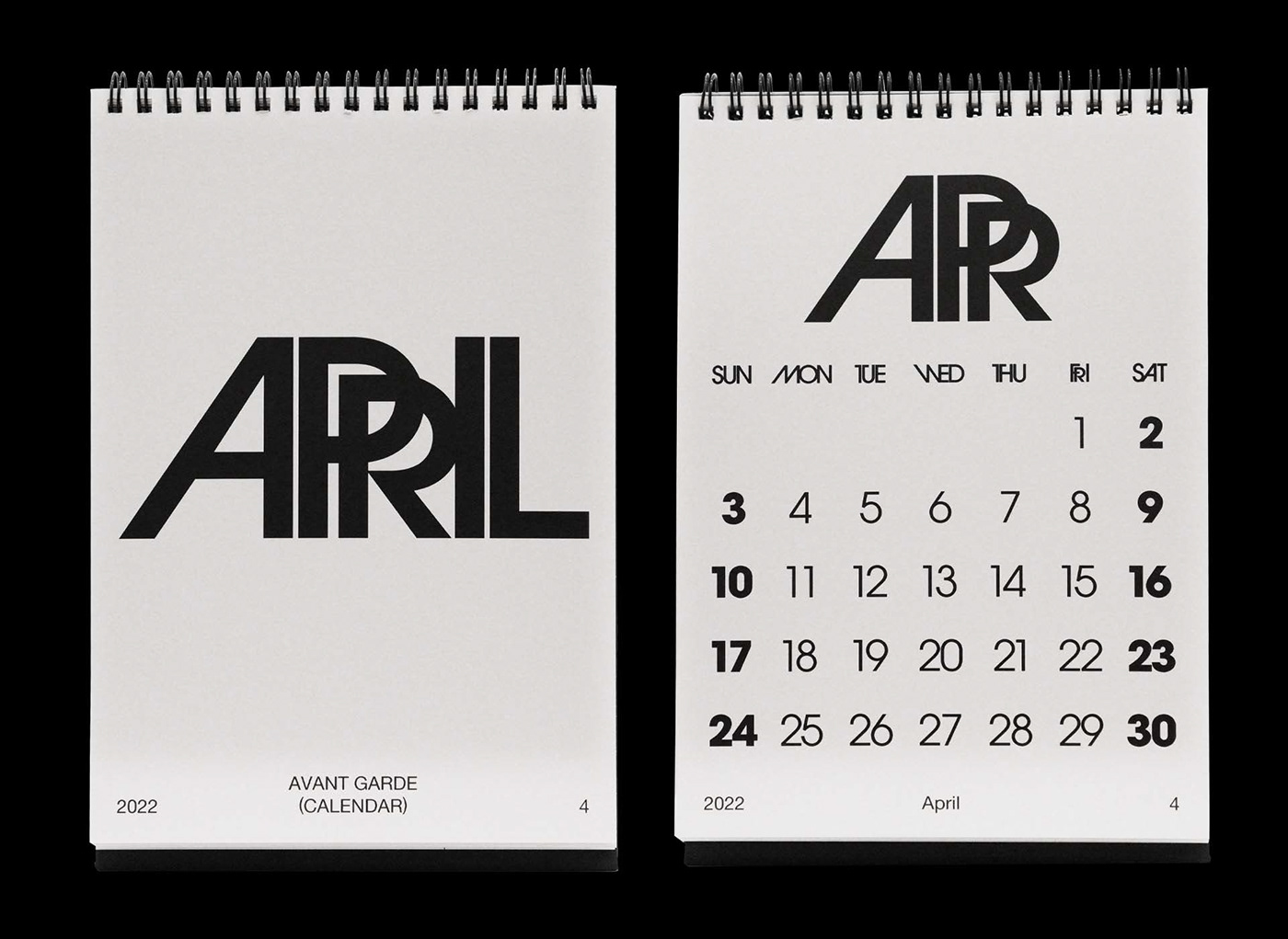 avant garde book calendar editorial editorial design  graphic design  specimen Typeface typography   typography design