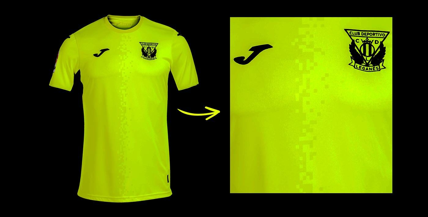 branding  camiseta cdleganes esports football shirt game laliga leganes Presentacion de Marca Videogames
