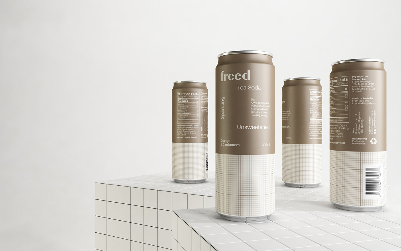 can Freed Melbourne NZ organic Packaging soda tea trend queenstown