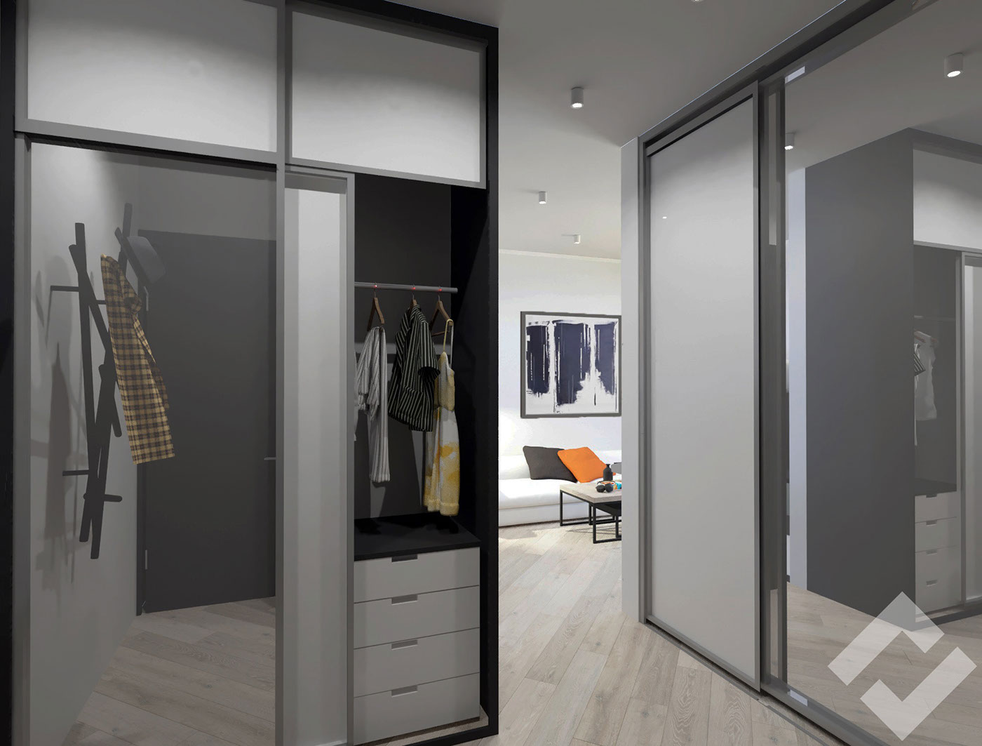 improvisation design. interior small smart apartment small apartment Creative Space How to design design interior kitchen bathroom