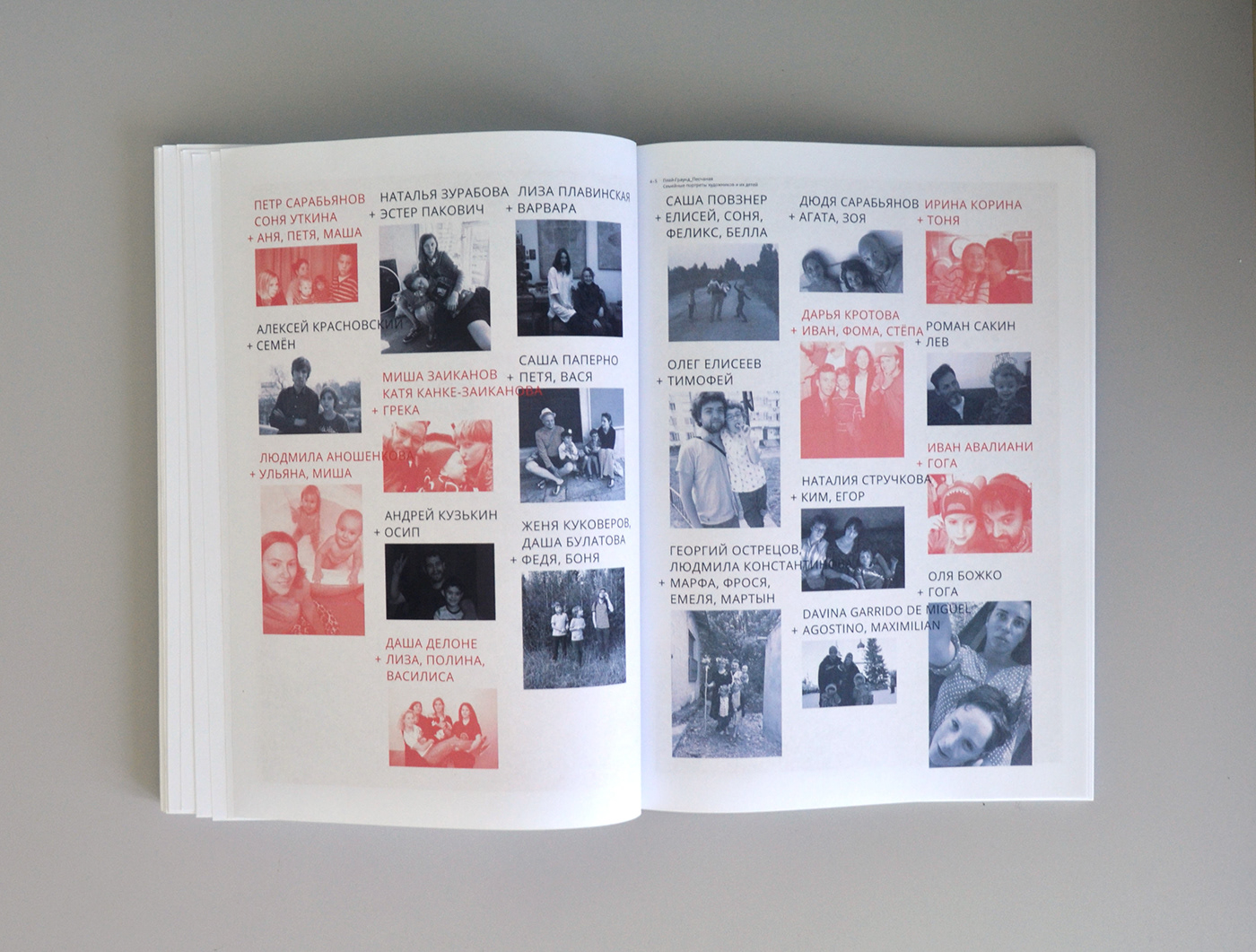 almanac book performans exhibition catalog