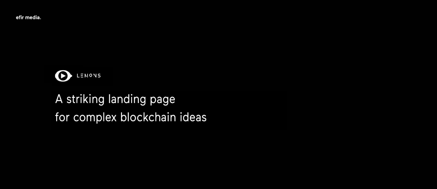 blockchain minimal interaction Ico landingpage leadgeneration UI/UX Design web design landing page лендинг Web Design 