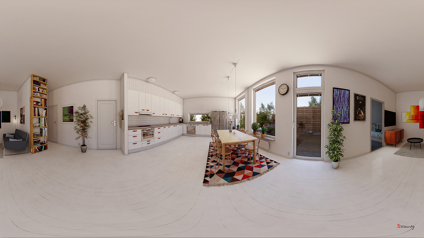 360° 3ds max architecture exterior design interior design  Render render3D virtualtour vr vray