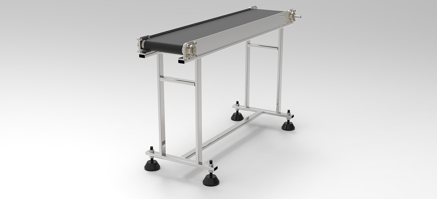 conveyor conveyor belt SPM product design  industrial Render 3D Solidworks Conveyor systems Special Purpose Machine