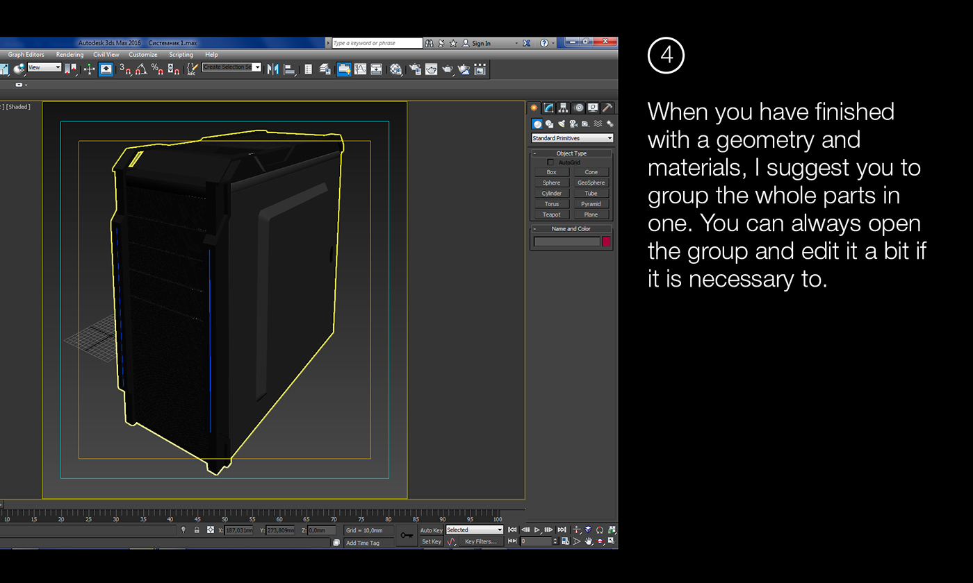 3D 3D model 3d max PC visualization design Case Study ux UI product design 