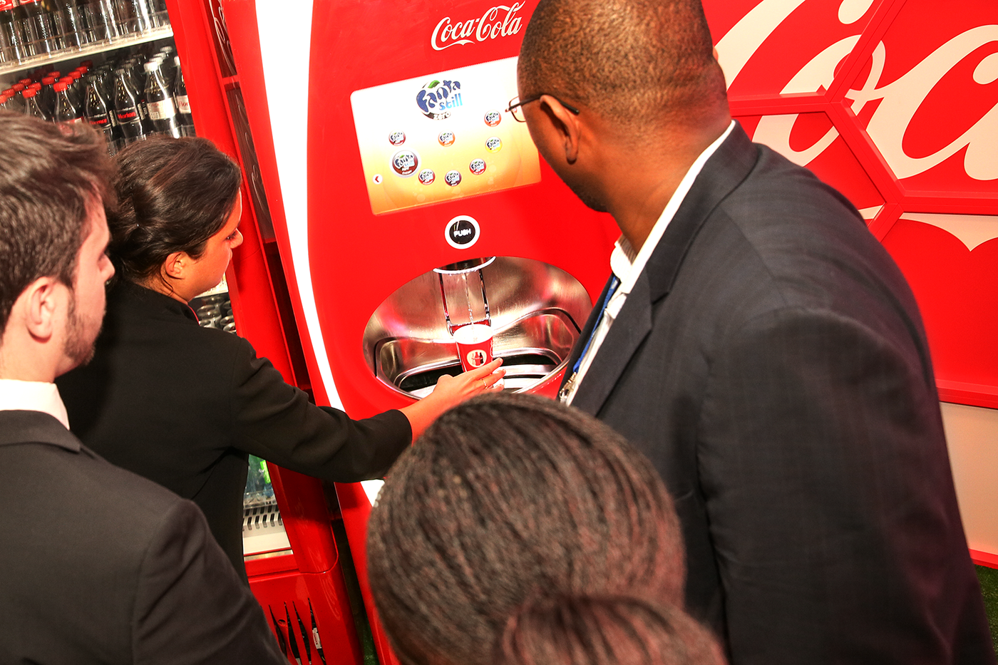 Coca-Cola summit booth world cup Event